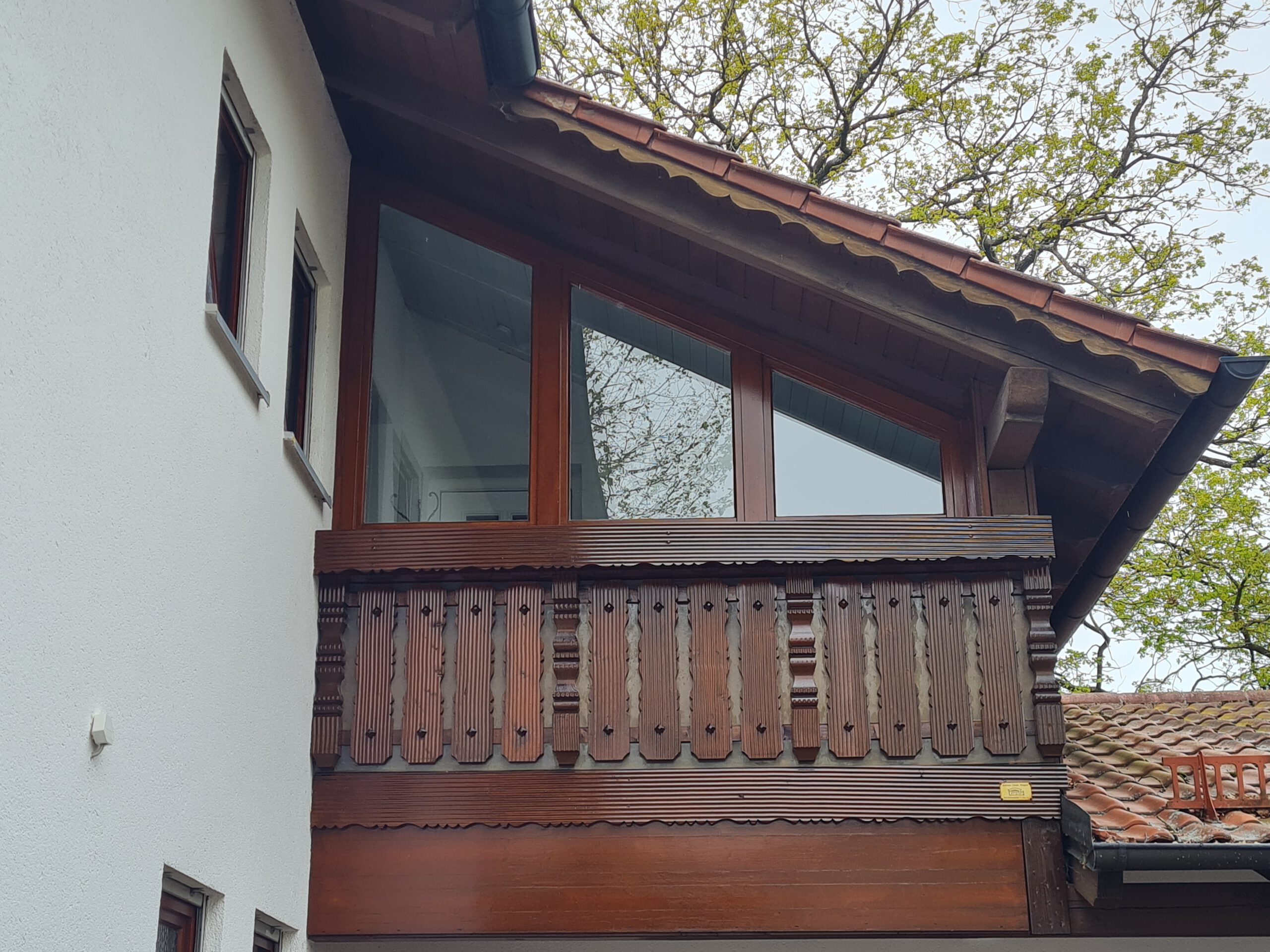 Holzlasur Balkon